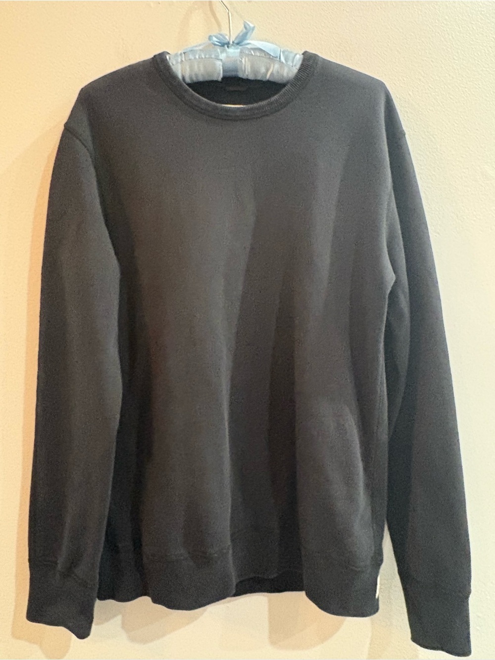 Reigning Champ Men's Navy Crewneck Sweatshirt Size Medium